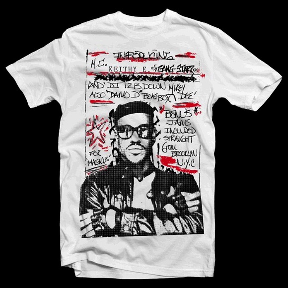 ▪️GANG STARR▪️"GURU" Demo Tape Hip Hop Tee - Picture 4 of 5